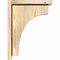 Ekena Millwork Huntington Rough Sawn Corbel w/Backplate, Douglas Fir, 6"W x 12"D x 16"H COR06X12X16HUN01RDF - alternate 3